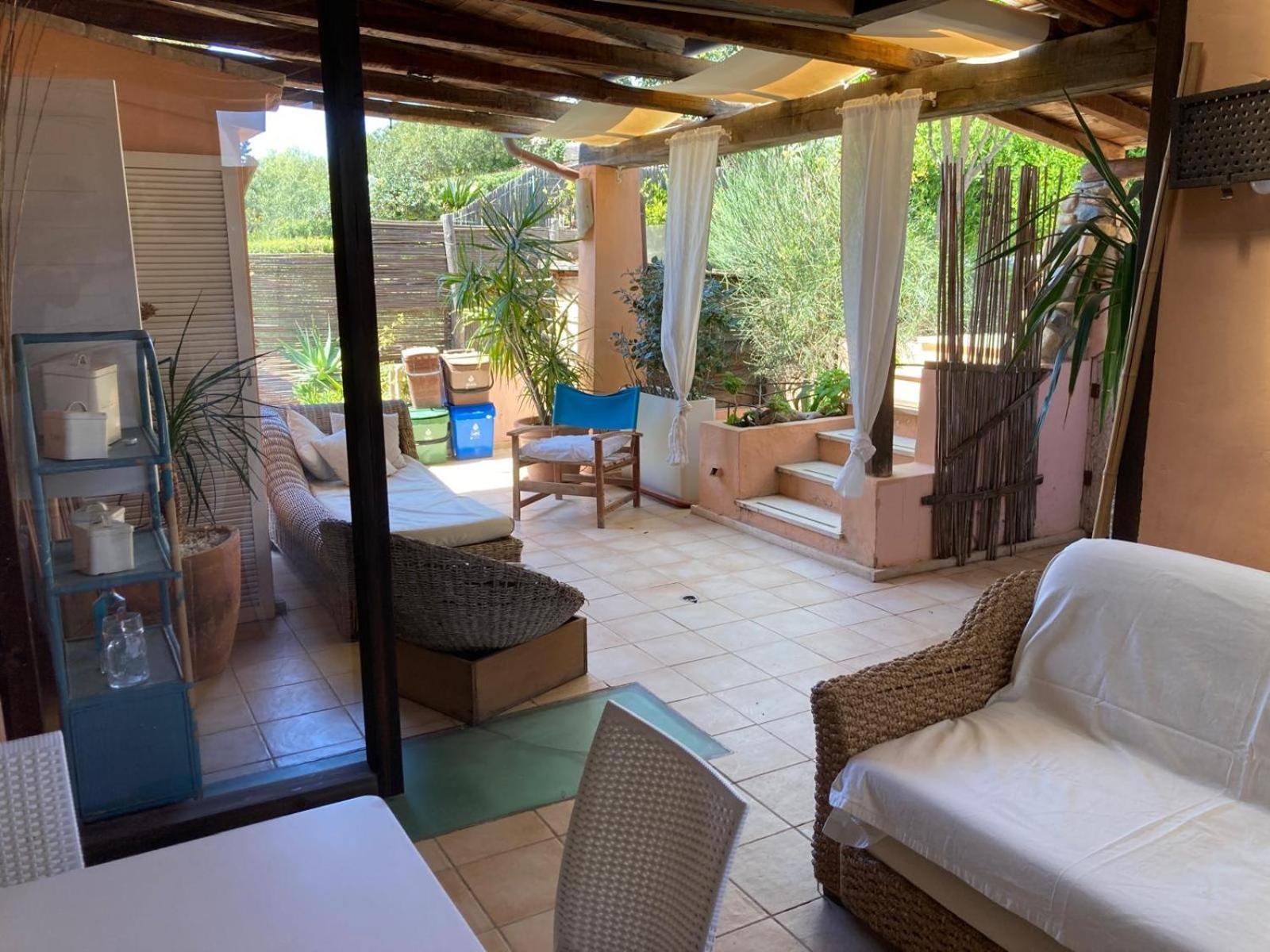 Villasimius Villetta A 300 Mt Dalla Spiaggia 外观 照片