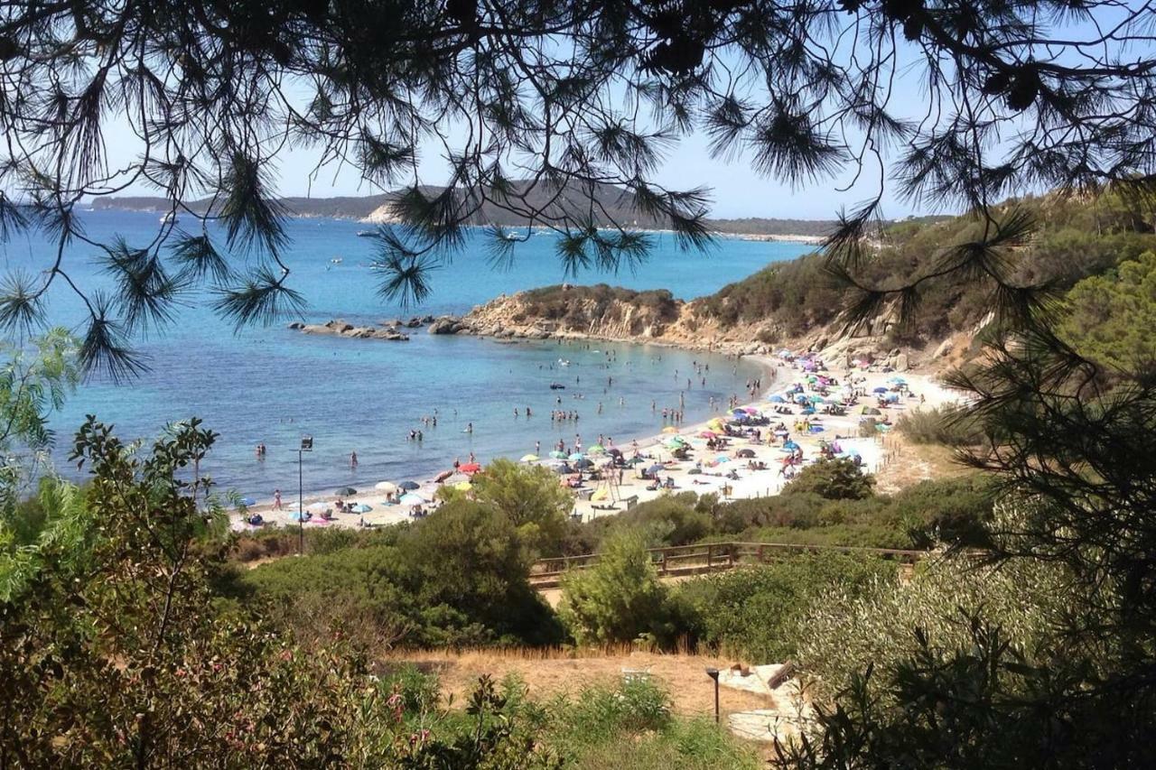 Villasimius Villetta A 300 Mt Dalla Spiaggia 外观 照片